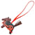 Hermès Hermes Rodeo PM Robeaux Cool Charm Brown Black Red  - view 1