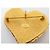 BROCCO VINTAGE RARO CHRISTIAN LACROIX CUORE DORATO - vista 4
