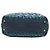 Bowling Bolso de bolos de piel de ternera trenzada Chanel CC Azul - vista 3