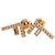 Fendi F Stud Ohrringe