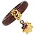 Ring Anello per sciarpa Hermès Etoile Voyage in legno Marrone