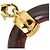 Ring Anello per sciarpa Hermès Etoile Voyage in legno Marrone - vista 7