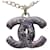 Collana Chanel Coco Mark in argento e viola Porpora  - vista 2