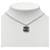 Collana Chanel Coco Mark in argento e viola Porpora  - vista 6