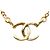 Collana Vintage Placcata Oro CHANEL Coco Mark 1982 D'oro - vista 3