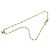 Collana Vintage Placcata Oro CHANEL Coco Mark 1982 D'oro - vista 4