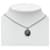 Collana in strass Chanel Coco Mark Nero Argento - vista 7