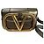 Borsa Valentino Garavani Supervee Oro in Pelle D'oro Gold hardware