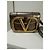Borsa Valentino Garavani Supervee Oro in Pelle D'oro Gold hardware - vista 2