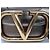 Borsa Valentino Garavani Supervee Oro in Pelle D'oro Gold hardware - vista 3