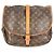 Borsa a Spalla Saumur 35 Monogram M42254 di Louis Vuitton Marrone Monogramma - vista 2