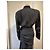 Conjunto Negro Drapado de Thierry Mugler - vista 9