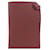 Porta passaporto Hermès Tarmac PM Rosso Pelle