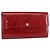 LOUIS VUITTON Vernis Portafoglio Sarah Long Wallet Rosso M93530 LV Auth ki6362