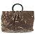 Borsa a mano matelassé marrone Chanel - vista 2