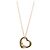 Elsa Peretti Tiffany & Co Collar Péndulo Corazón Abierto Tiffany en Oro Rosa Dorado - vista 2