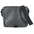 Borsa a tracolla District PM Damier Graphite di Louis Vuitton Nero