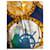 Sciarpa in seta Chanel Bianca Blu Gialla Bianco Giallo - vista 2