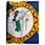 Sciarpa in seta Chanel Bianca Blu Gialla Bianco Giallo - vista 4