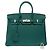 Hermès Borsa HERMES Birkin 25 in Pelle Verde - 103291