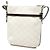 LOEWE Bolsa Crossbody de Lona Revestida Anagrama Branca Branco - vista 2
