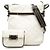 LOEWE Bolsa Crossbody de Lona Revestida Anagrama Branca Branco - vista 8