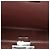 Fendi Rote Leder Peekaboo Clutch Crossbody - Ansicht 4