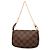 Mini Pochette Accessoires Damier Ebene Marrone Louis Vuitton - vista 2