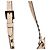 Borsa a spalla in pelle beige Rockstud di Valentino - vista 10