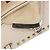 Borsa a spalla in pelle beige Rockstud di Valentino - vista 6