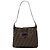 Fendi Braune Zucca Canvas Schultertasche