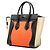 Luggage Céline Celine Arancione Micro Tricolor Borsa da Viaggio in Pelle - vista 2
