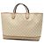 Tote Gucci Beige Medium GG Supreme Ophidia - vista 2