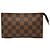 Bucket Pochette a secchiello Marais Damier Ebene Louis Vuitton Marrone