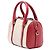 Borsa da bowling Alchester piccola in tela marrone di Burberry - vista 2