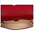 Clutch Disco Soho in pelle rossa Gucci Rosso - vista 4