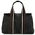 Hermès Schwarze Canvas Sac Troca Horizontal PM