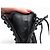 STIVALI ALLA CAVIGLIA LOUIS VUITTON HARLEM MONOGRAM ECLIPSE 6.5 41.5 FR Nero - vista 14