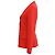 Theory Hidden-Buttoned Blazer with Pockets in Red Wool - view 2