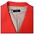 Theory Hidden-Buttoned Blazer with Pockets in Red Wool - view 5