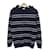 Yves Saint Laurent Sweat à capuche Saint Laurent Noir Blanc  - vue 1