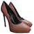 Yves Saint Laurent Escarpins Janis 105 Rose Cuir  - vue 1