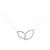 Autre Marque Collana con diamanti Au750 Argento