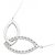 Autre Marque Collana con diamanti Au750 Argento - vista 3