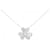 Van Cleef & Arpels Frivole Large 18K White Gold Diamond Necklace Silvery  - view 1