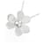 Van Cleef & Arpels Frivole Large 18K White Gold Diamond Necklace Silvery  - view 3