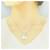 Van Cleef & Arpels Frivole Large 18K White Gold Diamond Necklace Silvery  - view 6