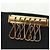 LOUIS VUITTON Monogram Empreinte Multicles 6 Key Case Black M64421 Auth 168814V - view 9