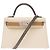 Hermès Bolso HERMES Kelly Mini en Cuero Beige - 103281