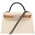 Hermès Bolso HERMES Kelly Mini en Cuero Beige - 103281 - vista 3
